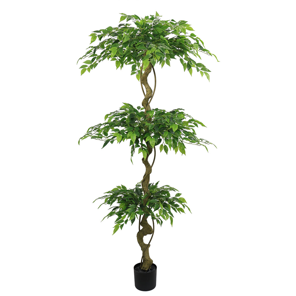 Photo of the faux ficus tree, 6 ft, supplier photo