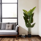 Photo of the faux bird of paradise plants, set of 2