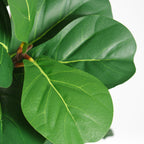 Photo of the faux fiddle leaf fig tree, 6 ft