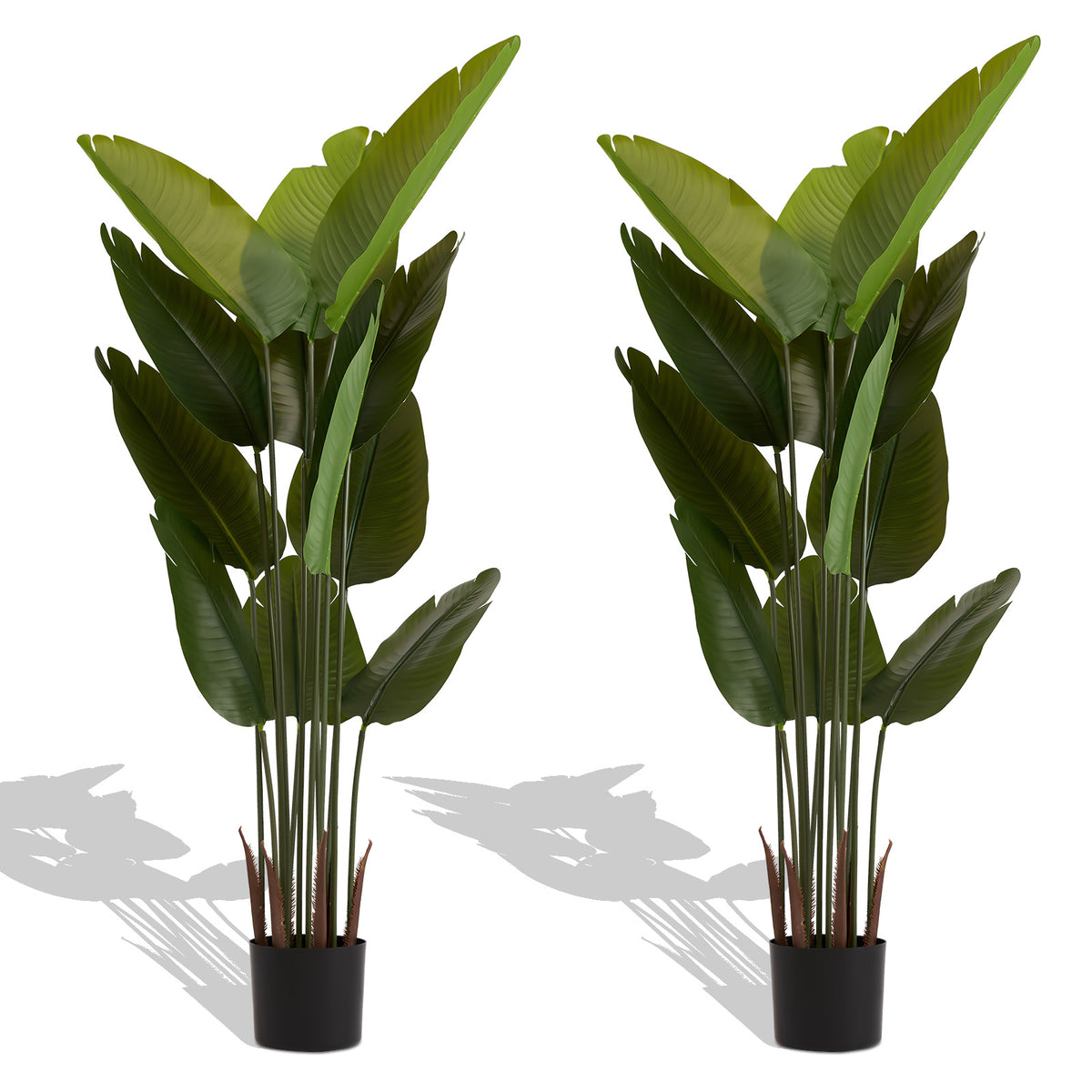 Photo of the faux bird of paradise plants, set of 2, supplier photo