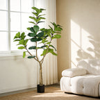 Photo of the faux fiddle leaf fig tree, 6 ft, supplier photo