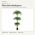 6 ft faux ficus tree: overview
